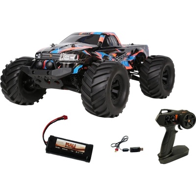 DF-models RC Monster HotStrike Truck 4WD Brushless black RTR 1:10