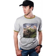 World of Tanks Comics Tank tričko šedé
