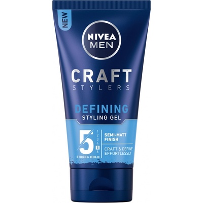 NIVEA STYLING AC GÉL PRE MUŽOV MATNÝ VZHĽAD VLASOV (DEFINUJÚCI STYLINGOVÝ GÉL)