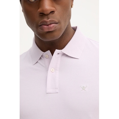 Hackett London Памучна тениска с яка Hackett London (HM563426)