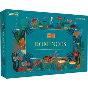 Gibsons Games Настолна игра The Art File: Dominoes - Семейна (G9046)