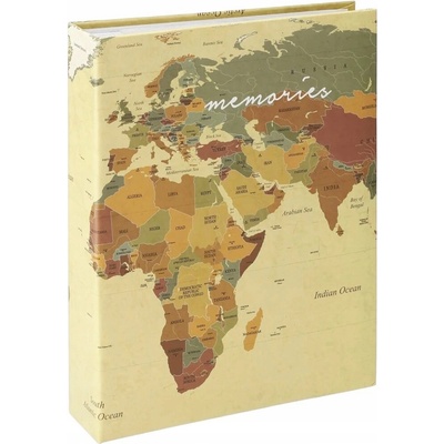 Memo album Hama MAPA SVĚTA 10x15/200, popisovací štítky