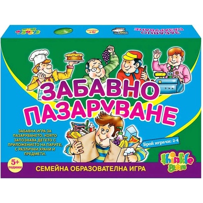Thinkle Stars Детска образователна игра Thinkle Stars "Забавно пазаруване" - Код F1026 (F1026-8901137261437)