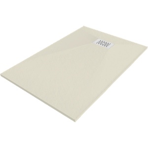 Mexen Hugo правоъгълно корито SMC 100 x 70 cm, бежово, бяла маскировка - 42697010-W (42697010-W)