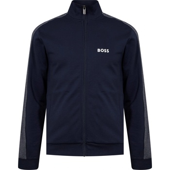 Image 1 of HUGO BOSS Яке Boss Men's BW Tracksuit FZ Funnel Neck Jacket - Navy/White 403
