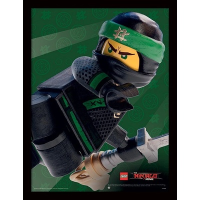 Lego Картина Lego Ninjago movie Lloyd в остъклена рамка (FP12055P)