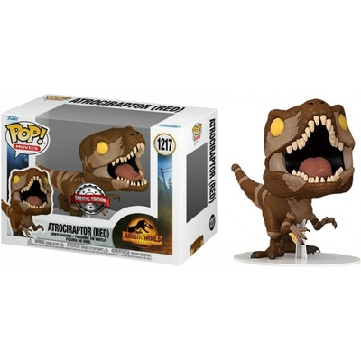 Funko Pop! 1217 Jurassic World Atrociraptor Red