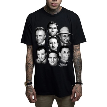Image 1 of MAFIOSO мъжка тениска mafioso - born killers - ЧЕРЕН - maf066