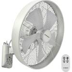 ZEVENTI - Стенен вентилатор freeze 50w/230v Ø 40 см бял + дистанционно управление (zv0018)