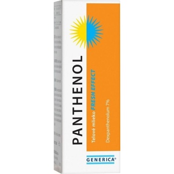 Generica Panthenol telové mlieko fresh effect 150 ml