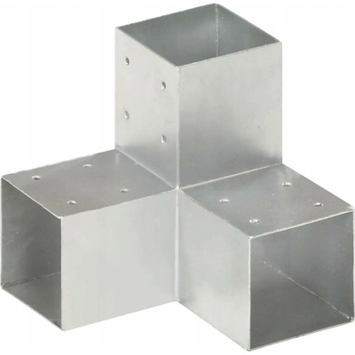 Greatstore Trámová spojka ve tvaru Y pozinkovaný kov 91 x 91 mm