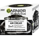 Garnier Pure Active lehký denní zmatňující krém 3 v 1 s aktivním uhlím 50 ml