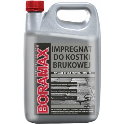 Impregnace na dlažební kostky s ochranou a efektem mokré dlažby 5L BORAMAX