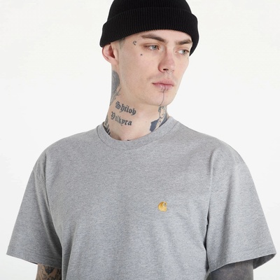 Carhartt WIP Chase t-shirt Grey Heather Gold