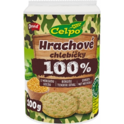 Celpo Hrachové chlebíčky s mořskou solí 100 g