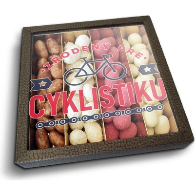 Sablio Mandle v čokoláde Zrodený pre cyklistiku 4 x 80 g