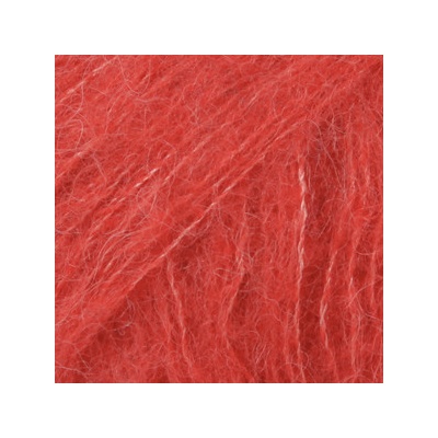 DROPS Brushed Alpaca Silk Barva: Brushed alapca korálová uni 06