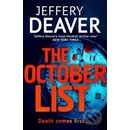 The October List. Blinder Feind, englische Ausgabe - Deaver, Jeffery