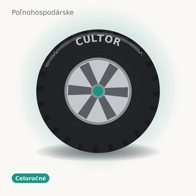 Cultor AS AGRI 19 9,5-24 112A6/104A8 TT
