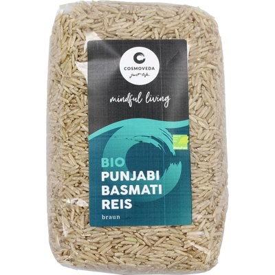 Cosmoveda Bio hnědá rýže Punjabi Basmati 0,5 kg