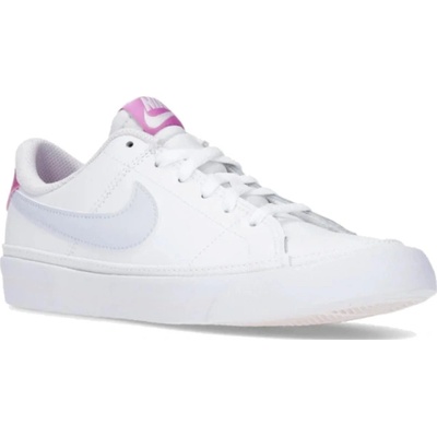 Nike Court Legacy white/gfootball grey/cosmic fuchsia biela