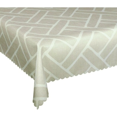 Forbyt Ubrus s nešpinivou úpravou Boni tmavě béžový 120x155 cm