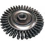 Makita Дискова четка makita от стоманена тел, плетена тел 0, 5 мм, 175 мм d-45777 (d-45777)