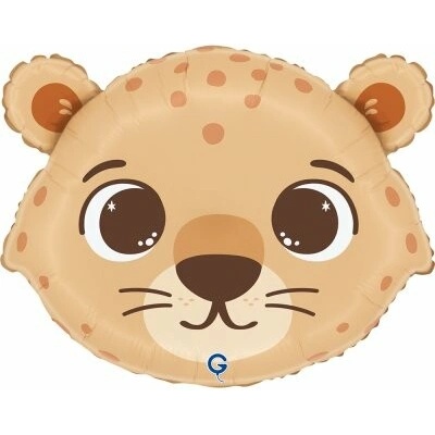 GRABO Gepard hlava 18" 46cm fóliový balónek nafukovací
