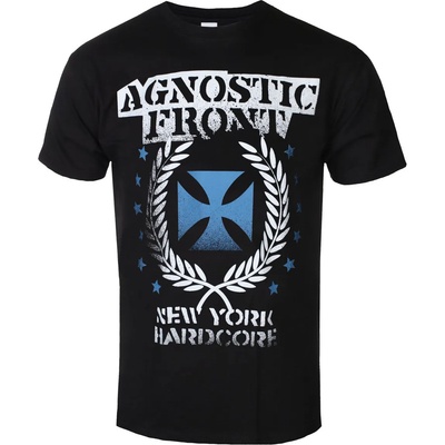 Plastic head тениска метална мъжки Agnostic Front - СИН IRON CROSS - PLASTIC HEAD - PH11518