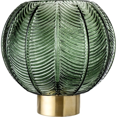 Bloomingville Зелена стъклена ваза - Bloomingville (30704816)