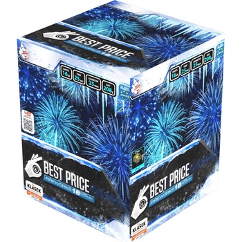 Kompaktný ohňostroj 16 rán 25 mm Best Price Frozen