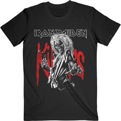 Iron Maiden tričko Killers Eddie Large Graphic Distress čierne