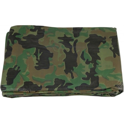 Bradas Plachta krycí 8 x 5 m 90g, maskovací CAMOforest BR-PLCF905/8