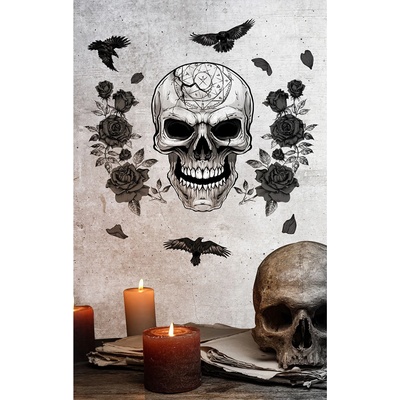 Fiestas Guirca Стикери за стена - Череп