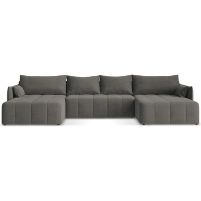 makamii Тъмносив разтегателен ъглов диван с място за съхранение (U форма) Moku - Makamii (MOKU_UF_41_P1_C7)