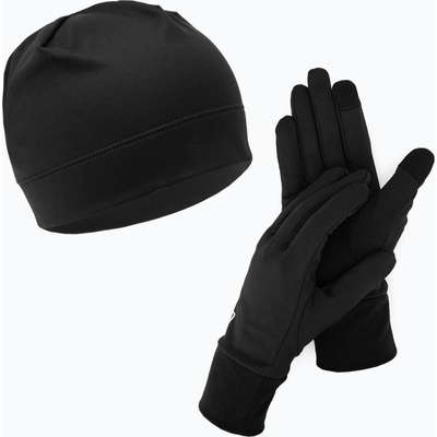 ASICS Running Pack шапка + ръкавици изпълнение черно