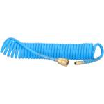 Airpress Пневматичен спирален маркуч PU с фитинги 5 m fi 8 x 5 mm 4304205 (4304205)