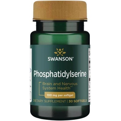 Swanson Fosfatidylserin 100 mg 30 kapslí