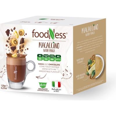 Foodness Macaccino 10 x 12 g