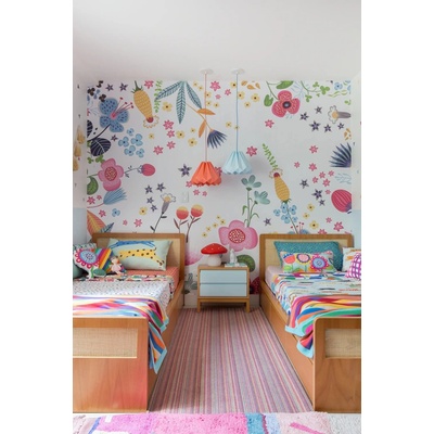 Mooui Nástenný panel - tapeta - Day garden 2,94 x 2,80 m uni