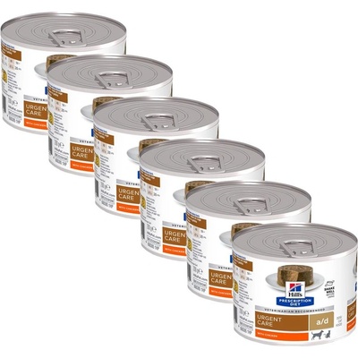 Hill's Hill s Prescription Diet a/d Грижа при възстановяване за котки и кучета 6 x 200 г
