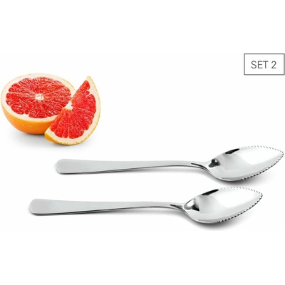 Karl Weis Nerezové lyžičky na grapefruit 2 ks