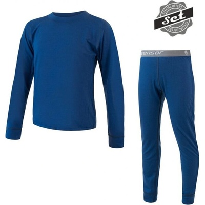 Sensor Merino Air Set komplet dětský tm. modrý new