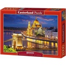 Puzzle Castorland Budapešť za súmraku 2000 dielov