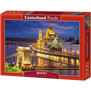 Castorland Budapešť za súmraku 2000 dielov