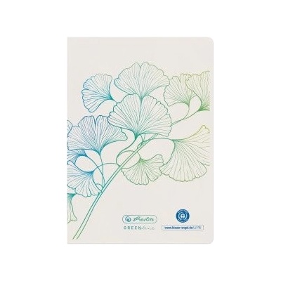 Herlitz Sešit GREENline A6 linka Ginkgo
