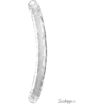 Pipedream King Cock Double Dildo 18" Clear