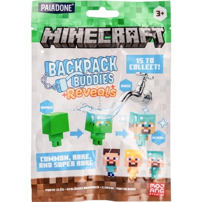 Prívesok na kľúče Minecraft Reveals Backpack Buddies