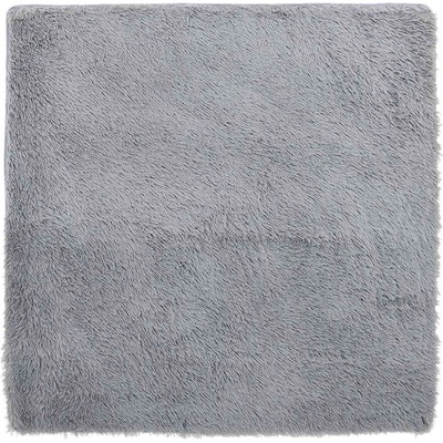 Шаги килим с дълъг косъм, NAVARRA, светлосив, 120x120 см