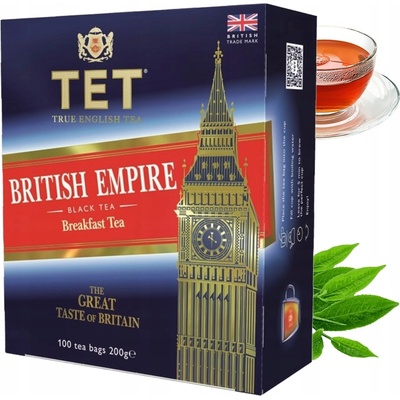 TET British Empire čierny čaj 100 x 2 g